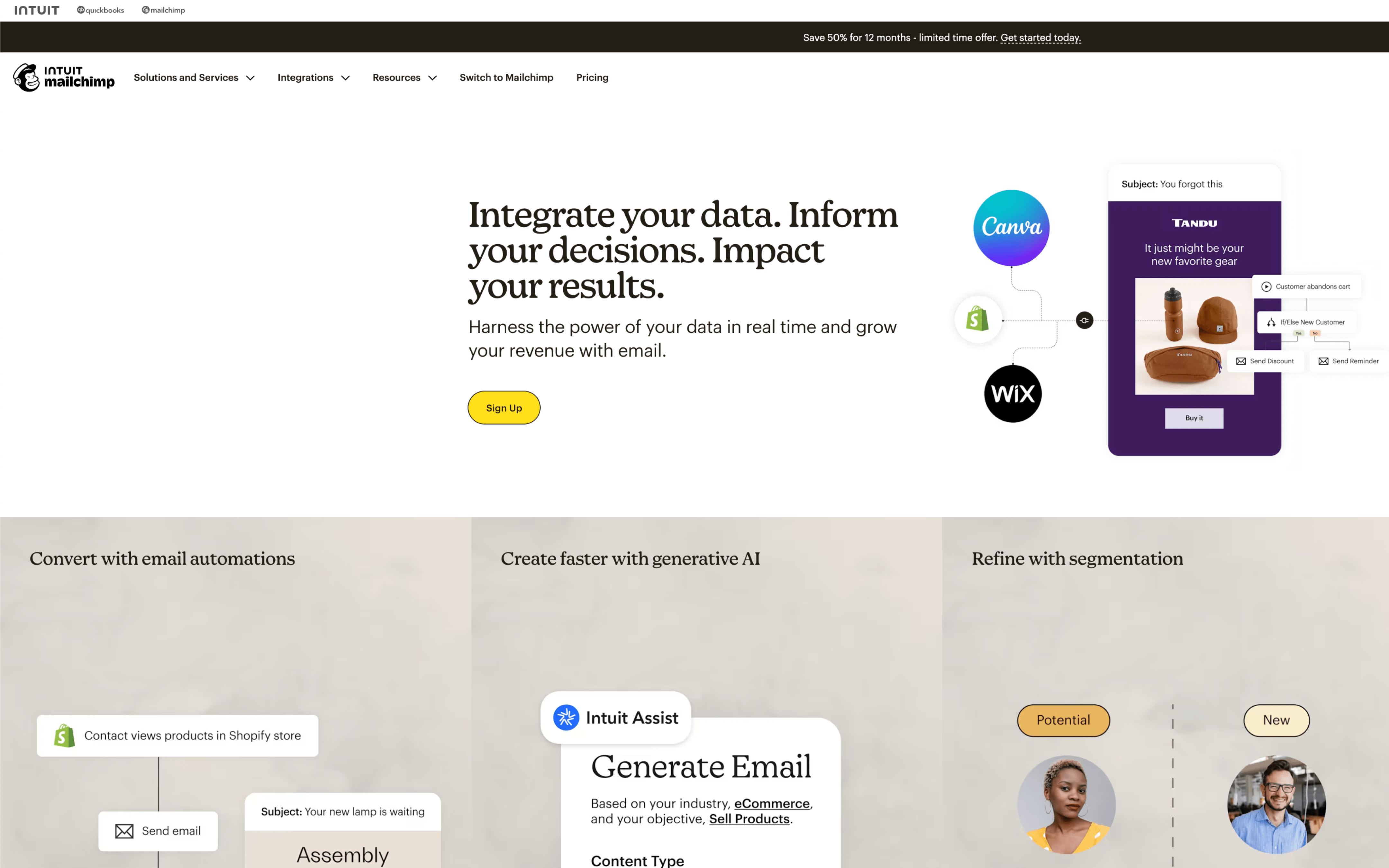 Mailchimp screenshot